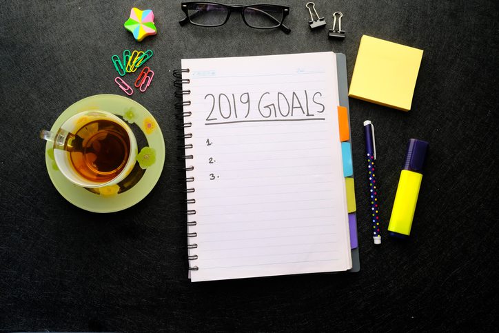 Polk Electric LLC | new year goals written on note pad